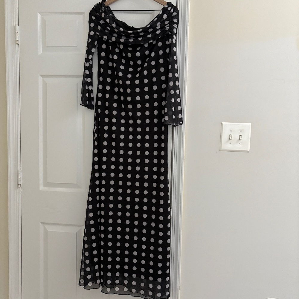 Commense polka dot dress